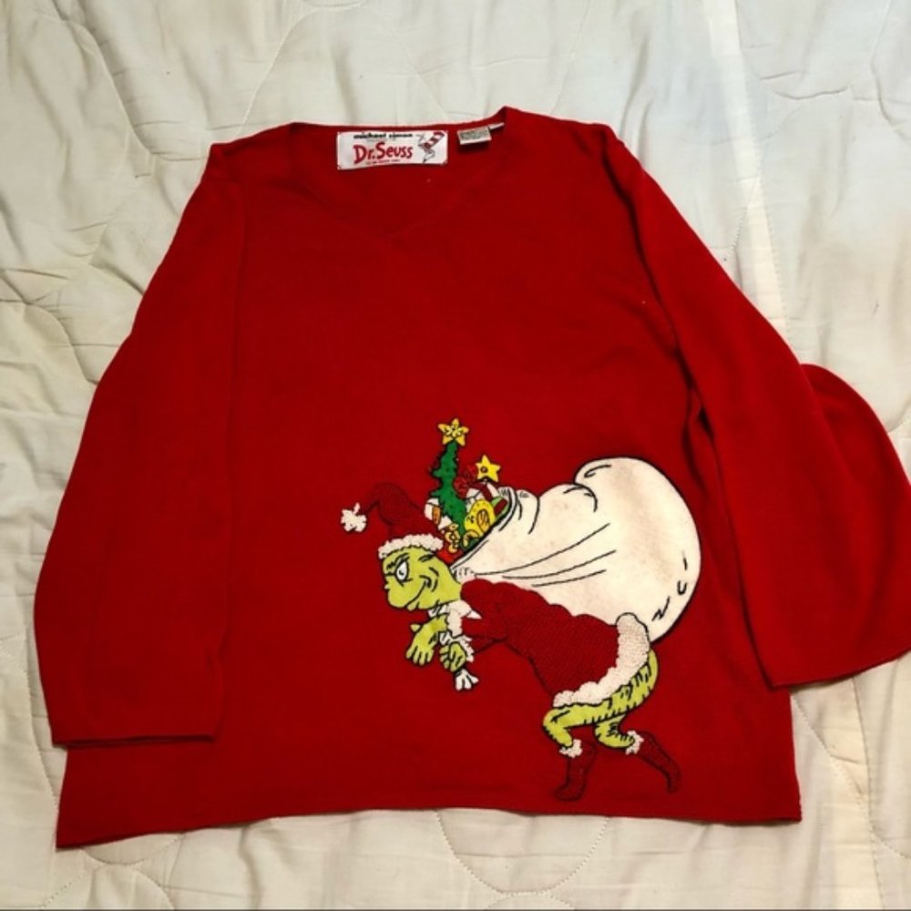Michael Simon Grinch Sweater